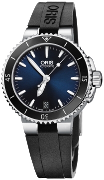 Buy this new Oris Aquis Date 36mm 01 733 7652 4135-07 4 18 34 midsize watch for the discount price of £984.00. UK Retailer.